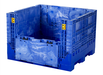 Made for mainly closed loop systems or companies with wash down requirements our wide variety of containers, bins, and gaylords help decrease long-term waste streams.