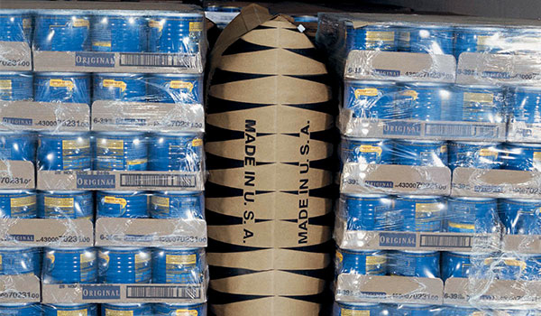 Fill the void during FTL shipments to decrease damage and meet transportation regulations within the shipping industry using shipping dunnage airbags and honeycomb sheets.