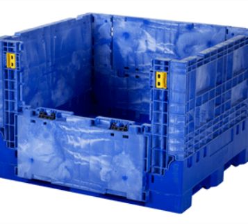 Made for mainly closed-loop systems or companies with wash-down requirements, our wide variety of containers, bins, and gaylords help decrease long-term waste streams.