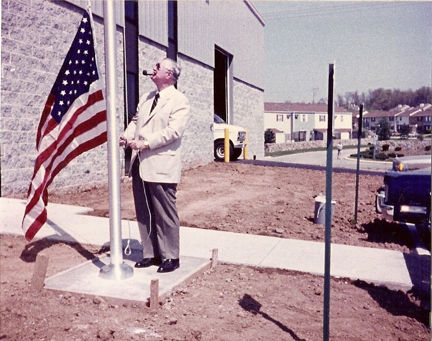 Raising the Flag